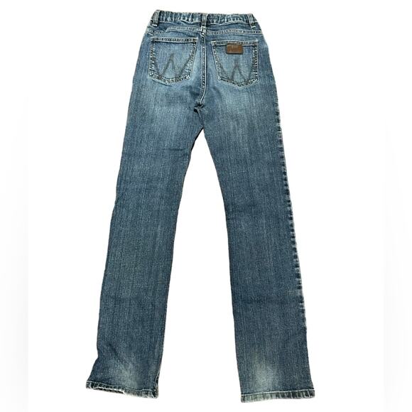 Wrangler Retro Youth 16 Slim Western Denim Jeans Adjustable Waist - Picture 2 of 8